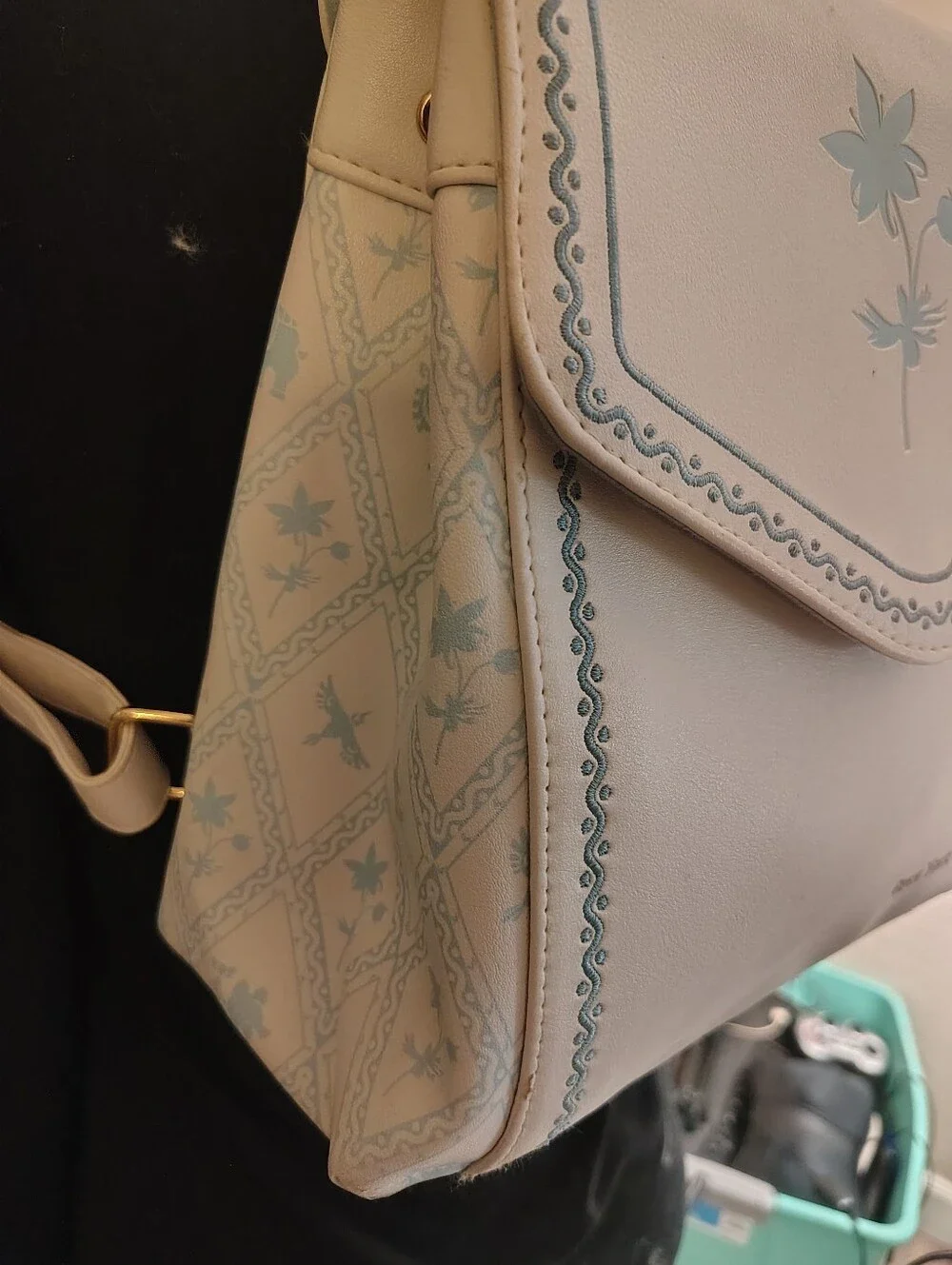 Danielle Nicole Zelda Breath of the Wild Silent Princess MiniBackpack White/Blue
